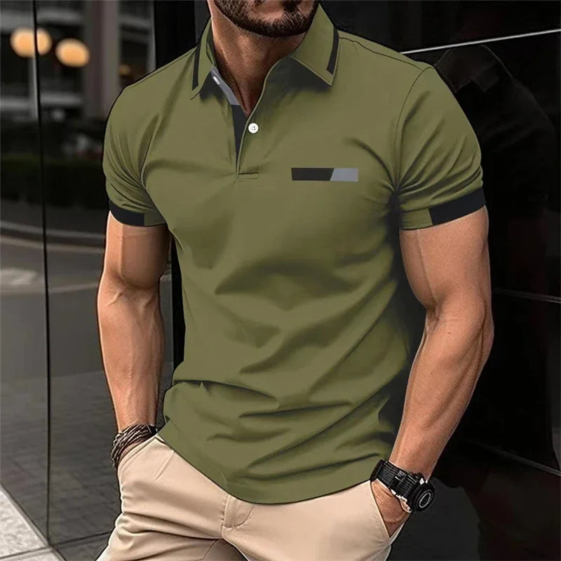 Men's fitness casual sports Shirt