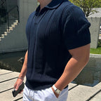 2026 Spring Summer Casual Mens Mesh Polo Shirts