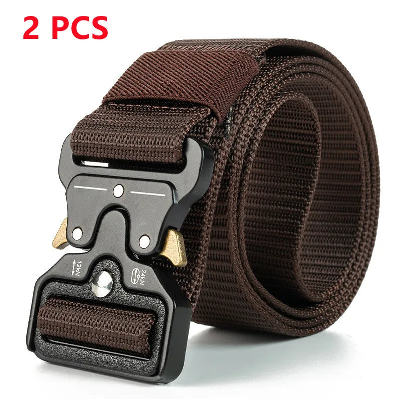Tactical Belt Quick Release Outdoor Military Belt