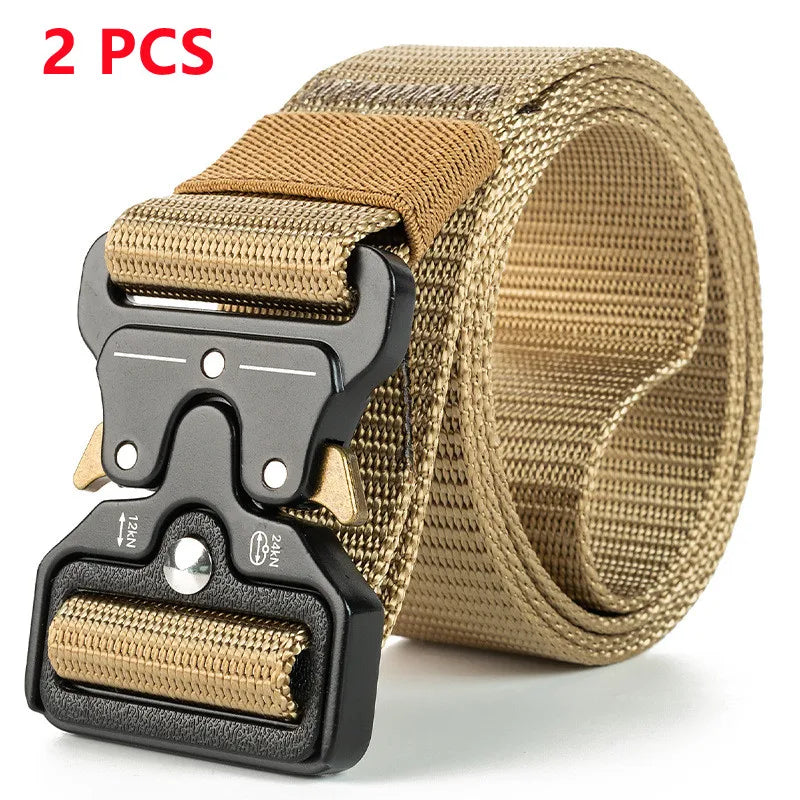 Tactical Belt Quick Release Outdoor Military Belt