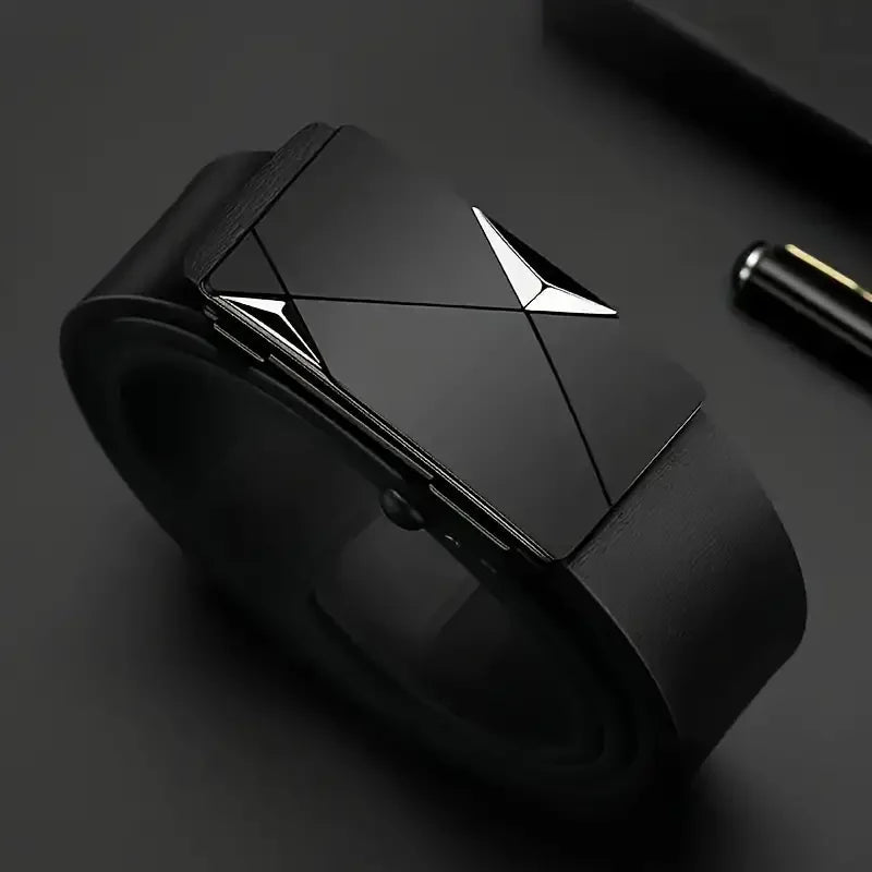 Stylish Men's PU Leather Belt