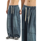 Cargo Jeans Trousers Men