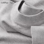 Autumn New Men's Casual Mock Turtleneck