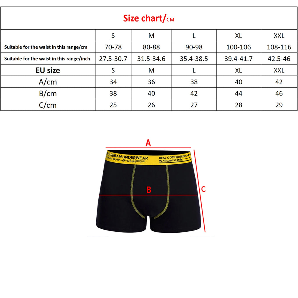 10pcs Pack Cotton Boxers
