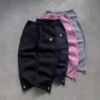 Autumn Drawstring Zipper Sweatpants