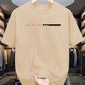 Summer men's 100% cotton T-shirt