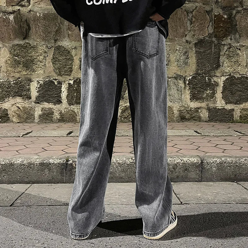 Korean Fashion Men's Baggy Jeans