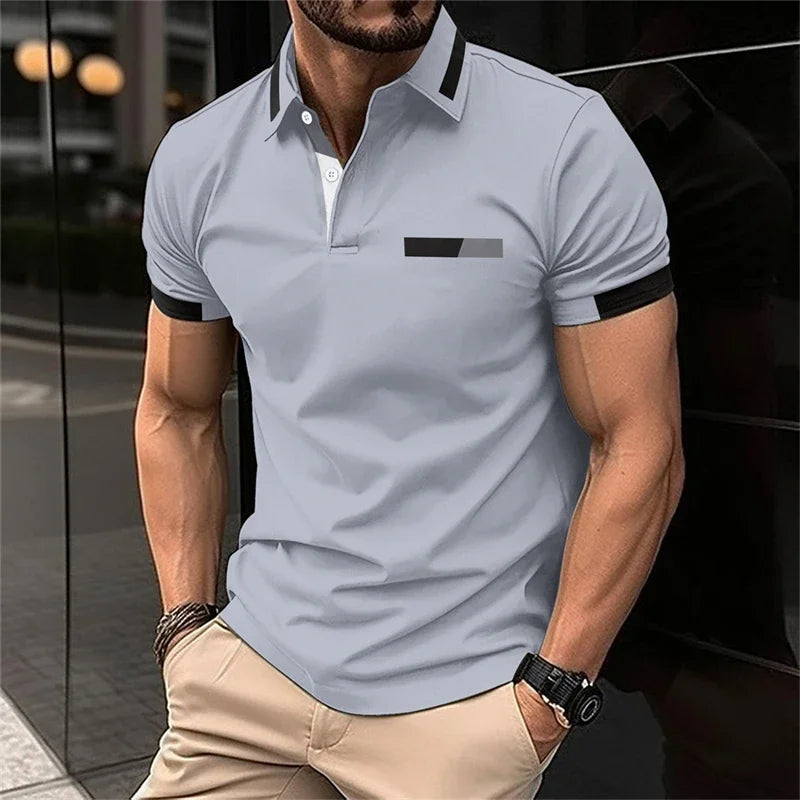 Men's fitness casual sports Shirt