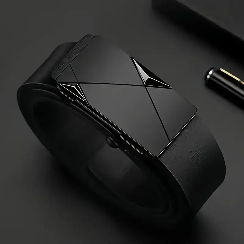 Stylish Men's PU Leather Belt
