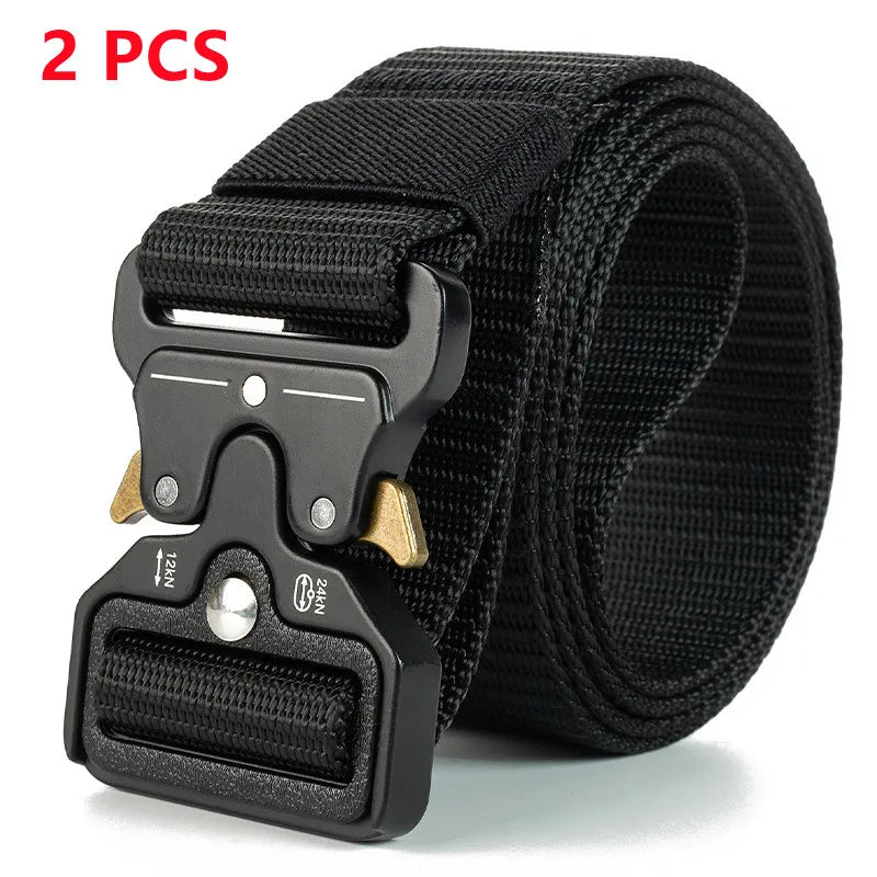 Tactical Belt Quick Release Outdoor Military Belt