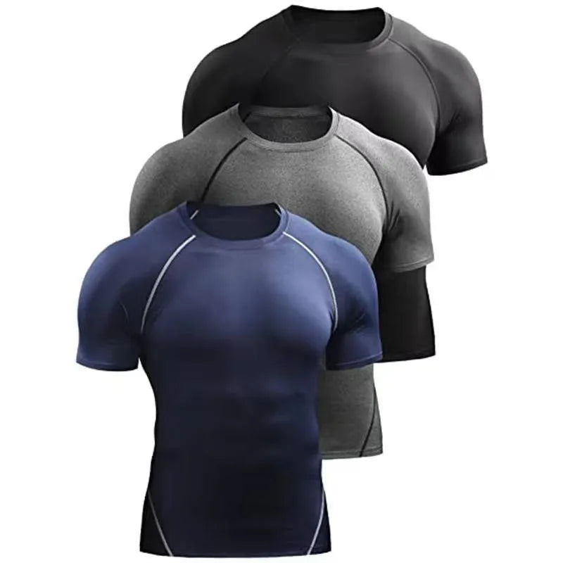 Fitness clothes men's outdoor sports quick drying