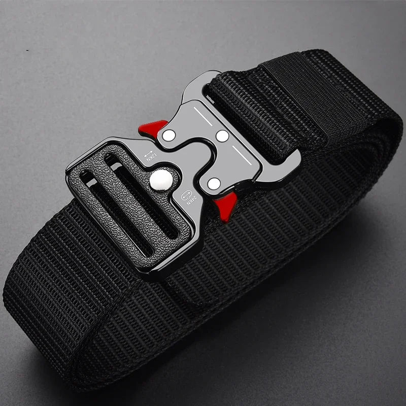 Tactical Belt Quick Release Outdoor Military Belt