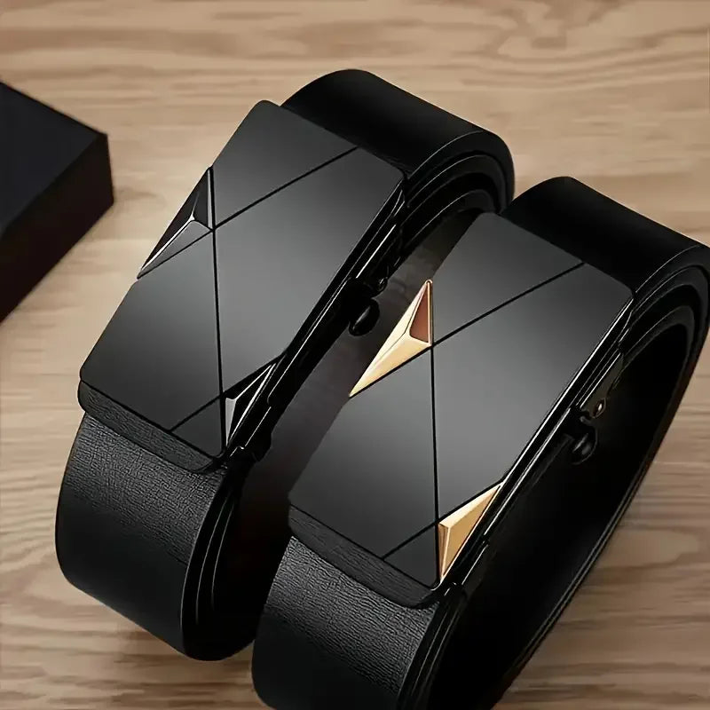 Stylish Men's PU Leather Belt