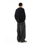 Cargo Jeans Trousers Men