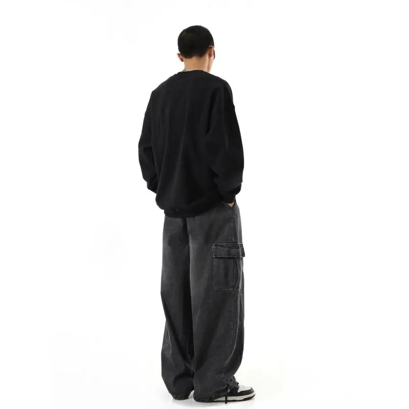 Cargo Jeans Trousers Men