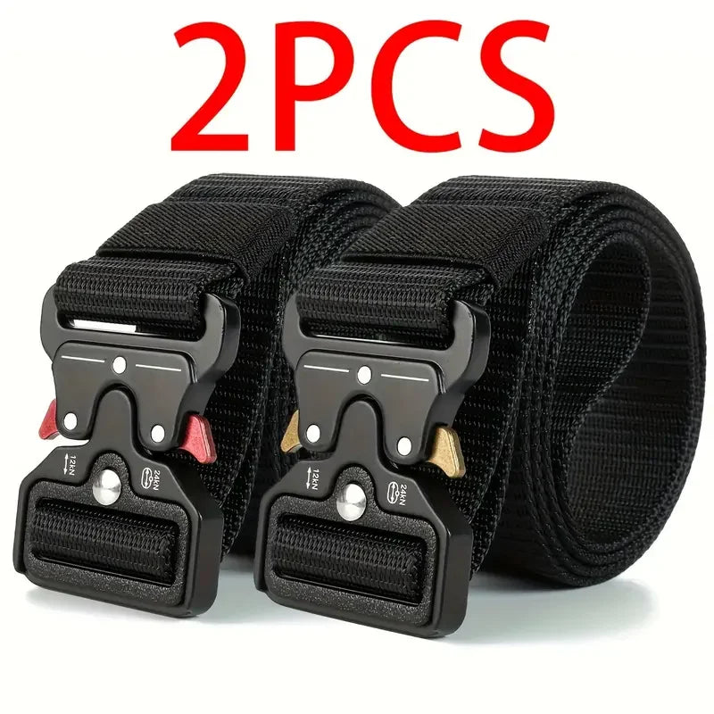 Tactical Belt Quick Release Outdoor Military Belt