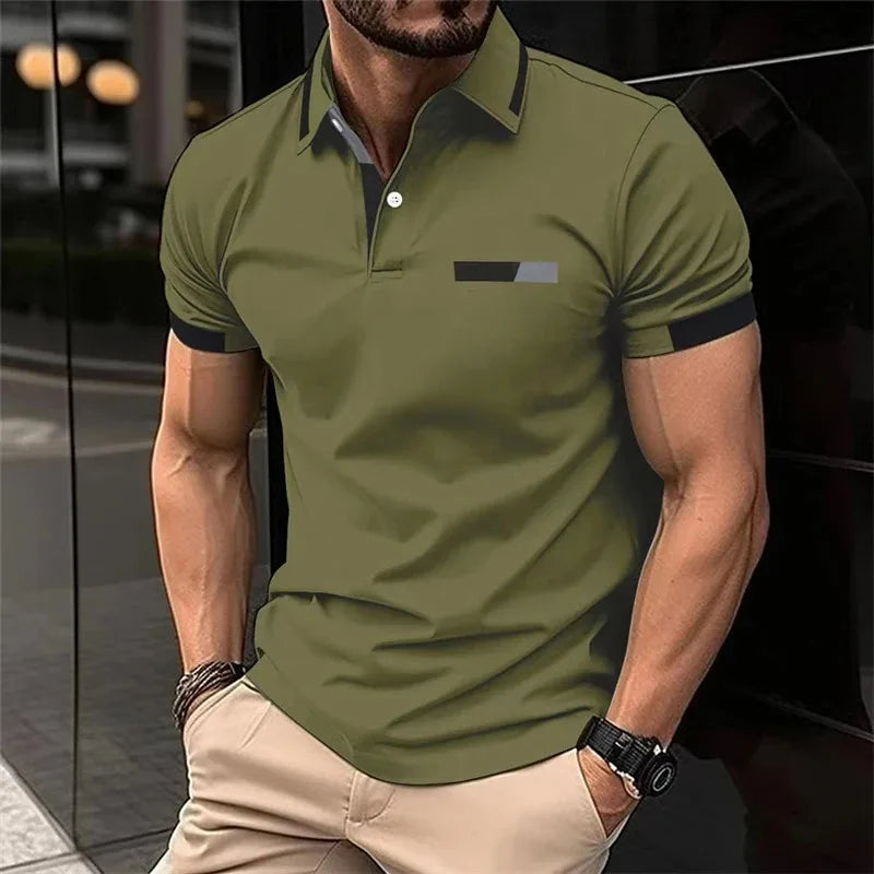 Men's fitness casual sports Shirt