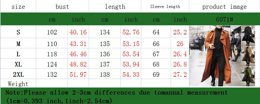 Streetwear Fashion Trench Men's Thin Coat