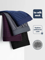 Ice Silk Mesh Boxers (4-Pack)