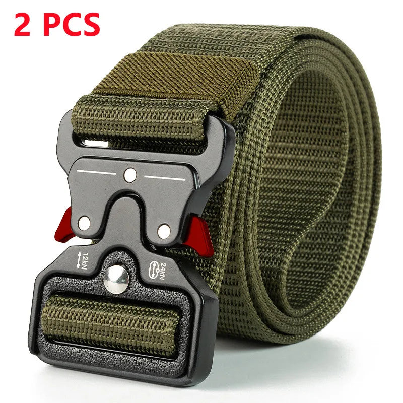 Tactical Belt Quick Release Outdoor Military Belt