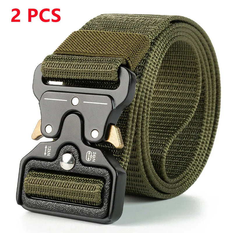 Tactical Belt Quick Release Outdoor Military Belt