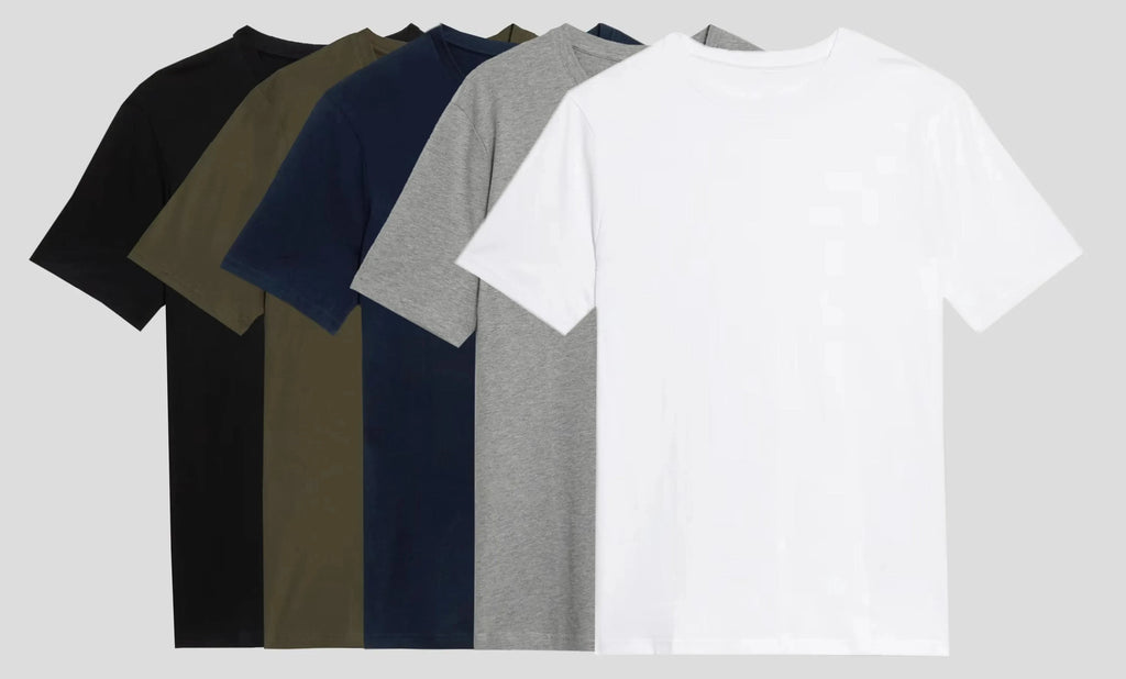 Premium Quality Organic 100% Cotton Mens Solid T-shirts