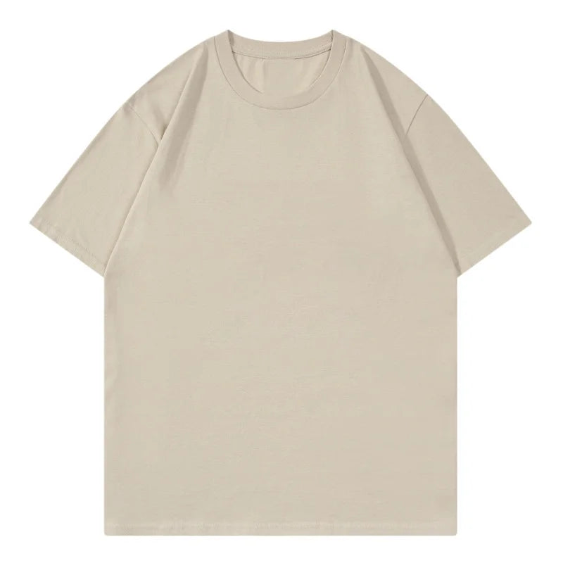 Premium Quality Organic 100% Cotton Mens Solid T-shirts