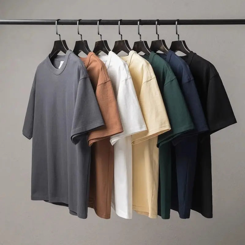 Premium Quality Organic 100% Cotton Mens Solid T-shirts