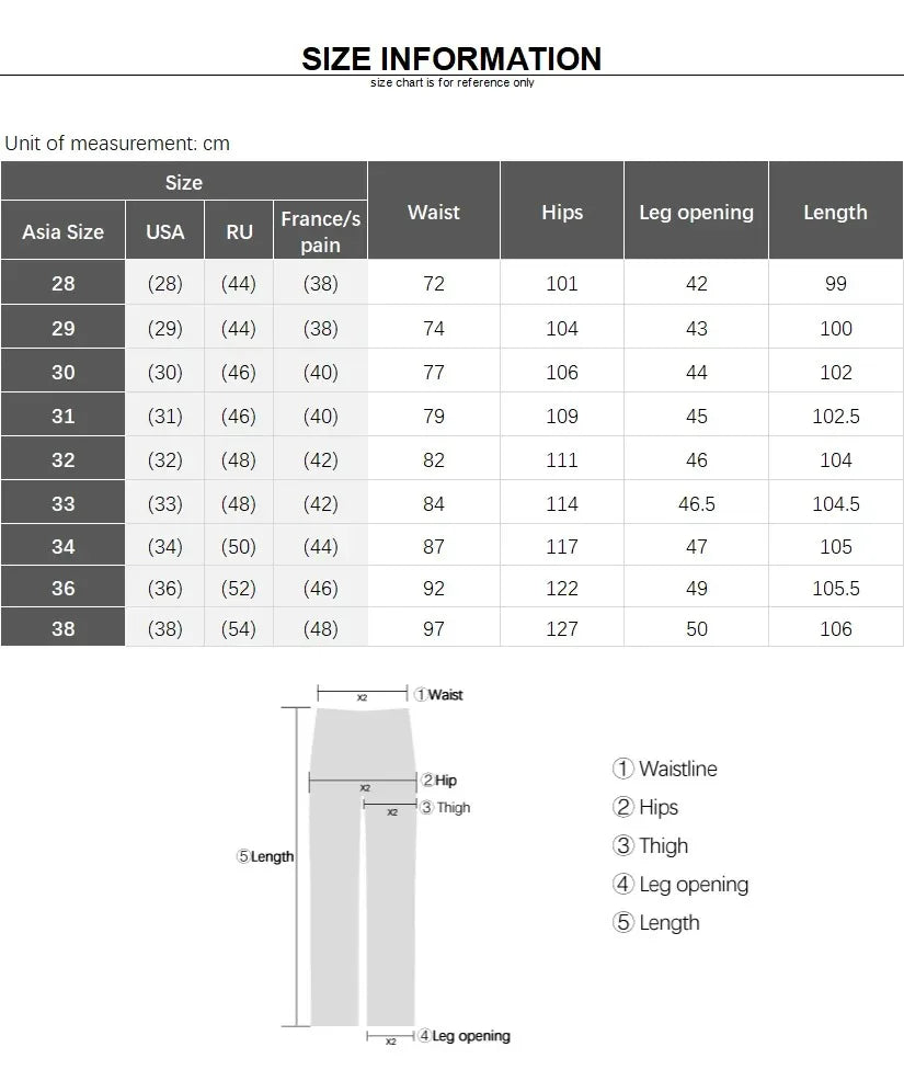 Spring Autumn American Retro Straight Jeans