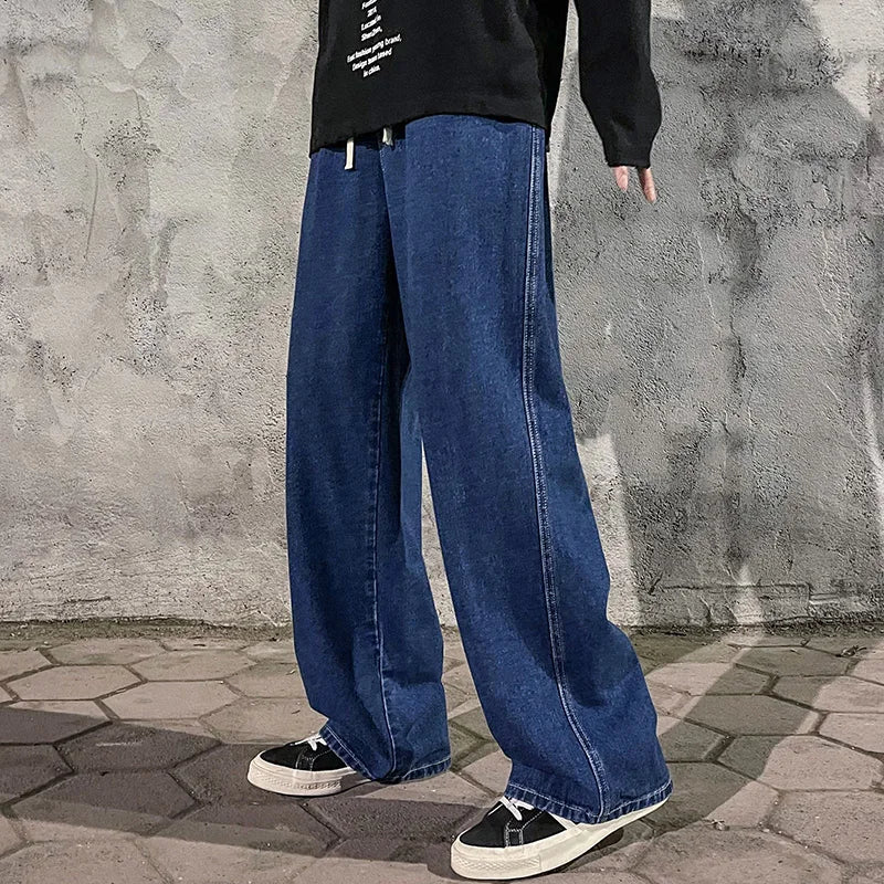 Korean Fashion Men's Baggy Jeans